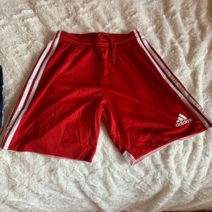 Red Adidas Shorts